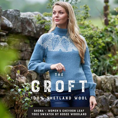 Shona Yoke Sweater in West Yorkshire Spinners The Croft DK - DBP0045 - Downloadable PDF