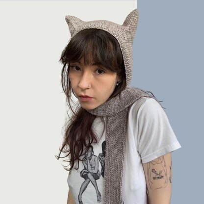 Cat Hat Scarf