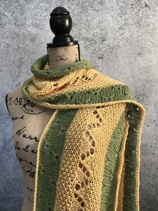 Dandelion Wine Knit Scarf