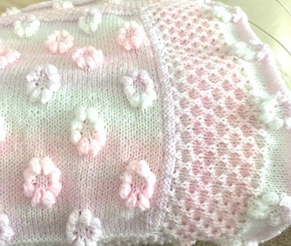 SUGAR PUFF baby blanket