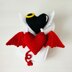 Crochet heart pattern, amigurumi heart pattern, Valentine's crochet, heart ornament pattern, Angel and Devil