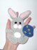 Easter bunny applique