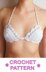 WHITE DUNES bikini top _ M44