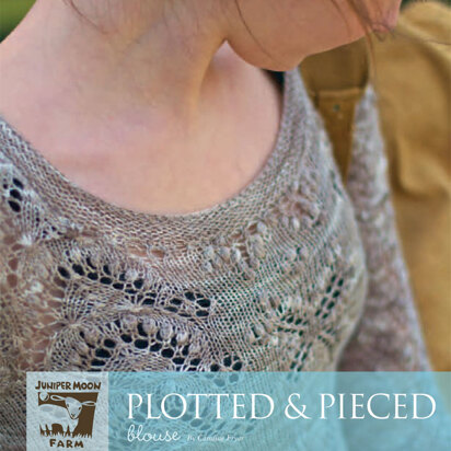 Plotted & Pieced Blouse in Juniper Moon Findley Dappled - JMF04-06 - Downloadable PDF