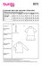 Burda Style Children's Top, Dress with Roll Neck Collar B9272 - Paper Pattern, Size 5-10 (110-140)