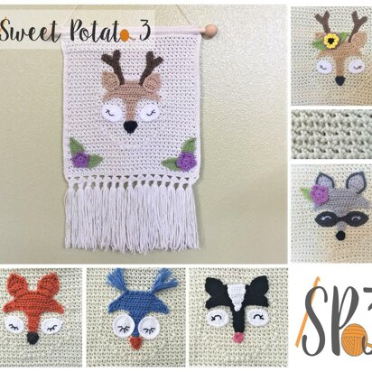 Forest Friends Wall Hanging