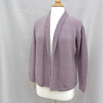 Mocha Cardigan - knitting pattern
