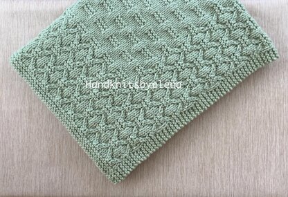 Baby Blanket in Sage Color