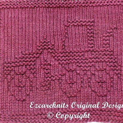 Road Grader - knitting pattern