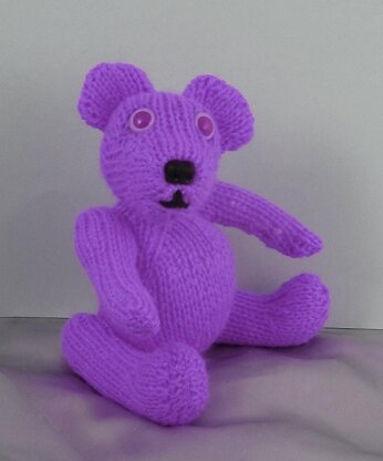 Little Lilac Teddy Bear