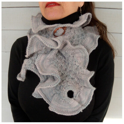 A Trio of Intermediate Techniques -  Ninetta Neckwarmer - V- Winter 2026