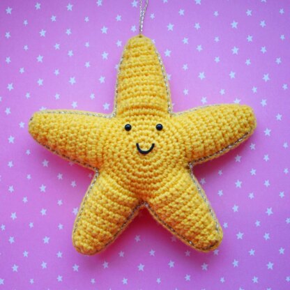 Eric the Starfish (crochet pattern)