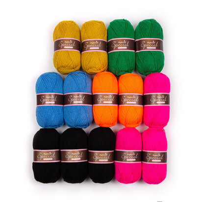 Stylecraft Special DK 14 Ball Colour Pack - Carnaby by Katie Jones