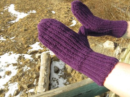 Shaker Rib Mittens