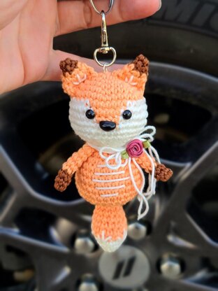 Fox Backpack / Keychain Charm