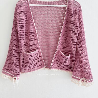 Meadows flower cardigan