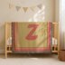 Letter Z Name baby blanket | 2 colors design