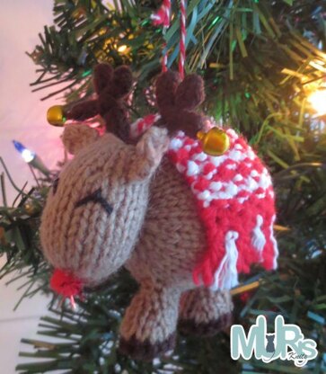 Holiday Reindeer Ornament