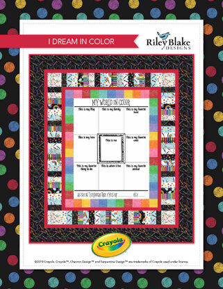 Riley Blake I Dream In Color - Downloadable PDF