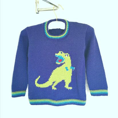 T-Rex on a Sweater