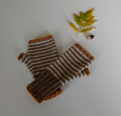 Autumn Fingerless Gloves