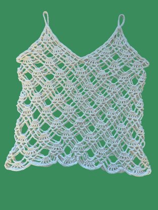 The Whispering Shells Crochet Beach Cover-Up