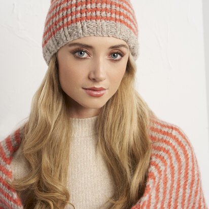 Cutler Hat in Rowan Brushed Fleece - RTP004-0010-ENPFRP - Downloadable PDF