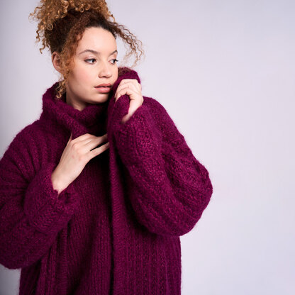 Aeron in MODE at Rowan Mohair Soft - Downloadable PDF