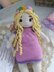 Doll Knitting Pattern - Knitted Doll LUNA
