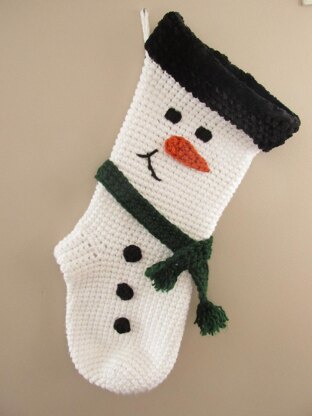 Snowman Stocking