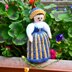 Finland National Costume Doll Knitting Pattern - Toy Knitting Pattern