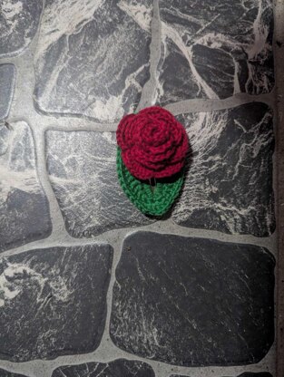 Blooming Rose Hair Clip