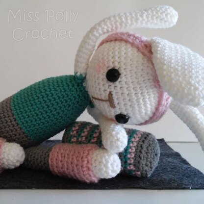 Yoga Bunny Crochet pattern by Miss Polly Crochet by PaulaR