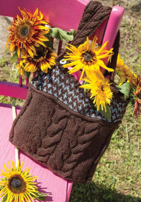 Mia Bag in Classic Elite Yarns Color by Kristin - Downloadable PDF