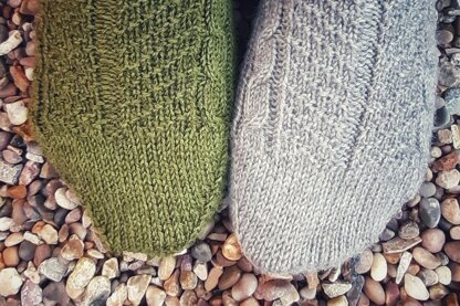 Forest Gansey Socks