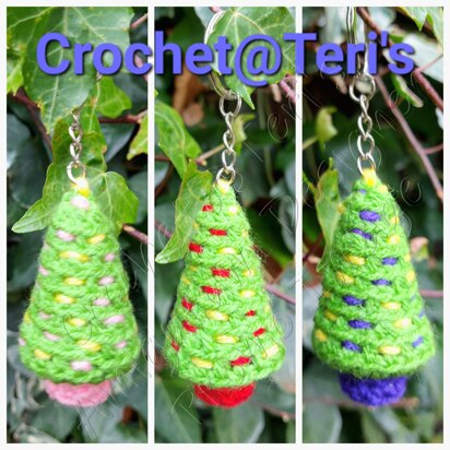 Christmas Tree Keychains