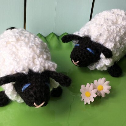 Stuffed Sheep Crochet Pattern: Lovey Lamb Amigurumi Stuffies