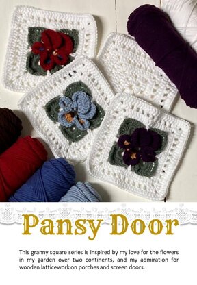 Pansy Granny - Door - Chart Only