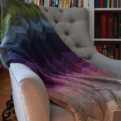 Ziggity-Zag Blanket - knitting pattern