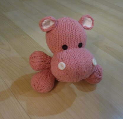 Knitkinz Hippo for Your Office