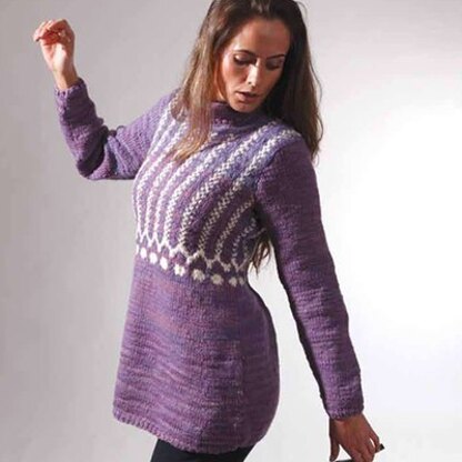 Alberta Tunic in Manos del Uruguay Clasica Wool Space-Dyed