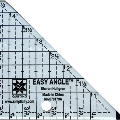 EZ International Easy Angle 4.5" Acrylic Template