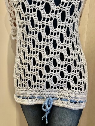 UNIQUE TUNIQUE Crochet Pattern English USA & Dutch
