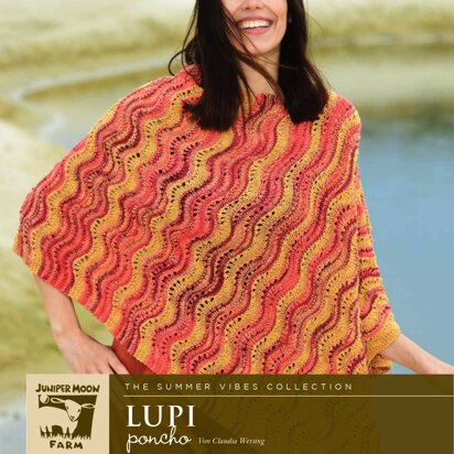 The Summer Vibes Collection Lupi Poncho aus Juniper Moon Farm Zooey - 16669 - Downloadable PDF
