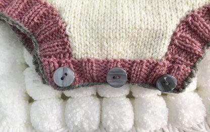 P7 Cat Motif Romper Suit and Hat