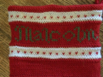 Malcolm's Christmas Stocking
