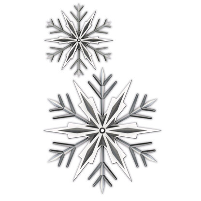 Sizzix 3-D Impresslits Embossing Folder - Snowflake by Tim Holtz