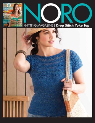 Noro Drop Stitch Yoke Top PDF