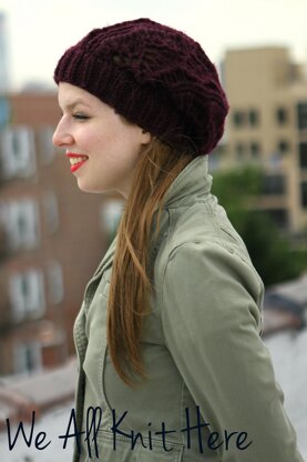 Slouchy Lace Hat