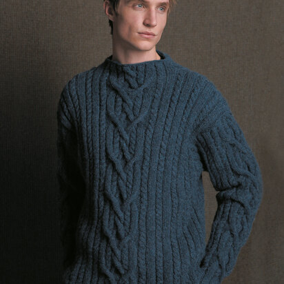 Nathan Sweater in Rowan Lima